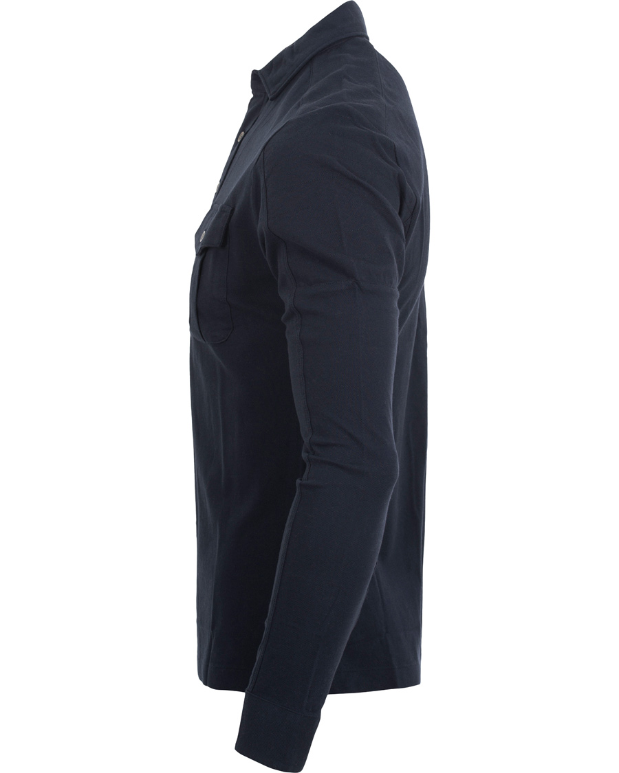 Herre | Gensere | Polo Ralph Lauren | Moto Military Shirt Sweater Aviator Navy