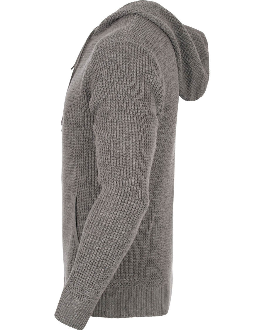 Herre | Gensere | Polo Ralph Lauren | Cotton/Cashmere Stone Washed Hoodie Medium Grey