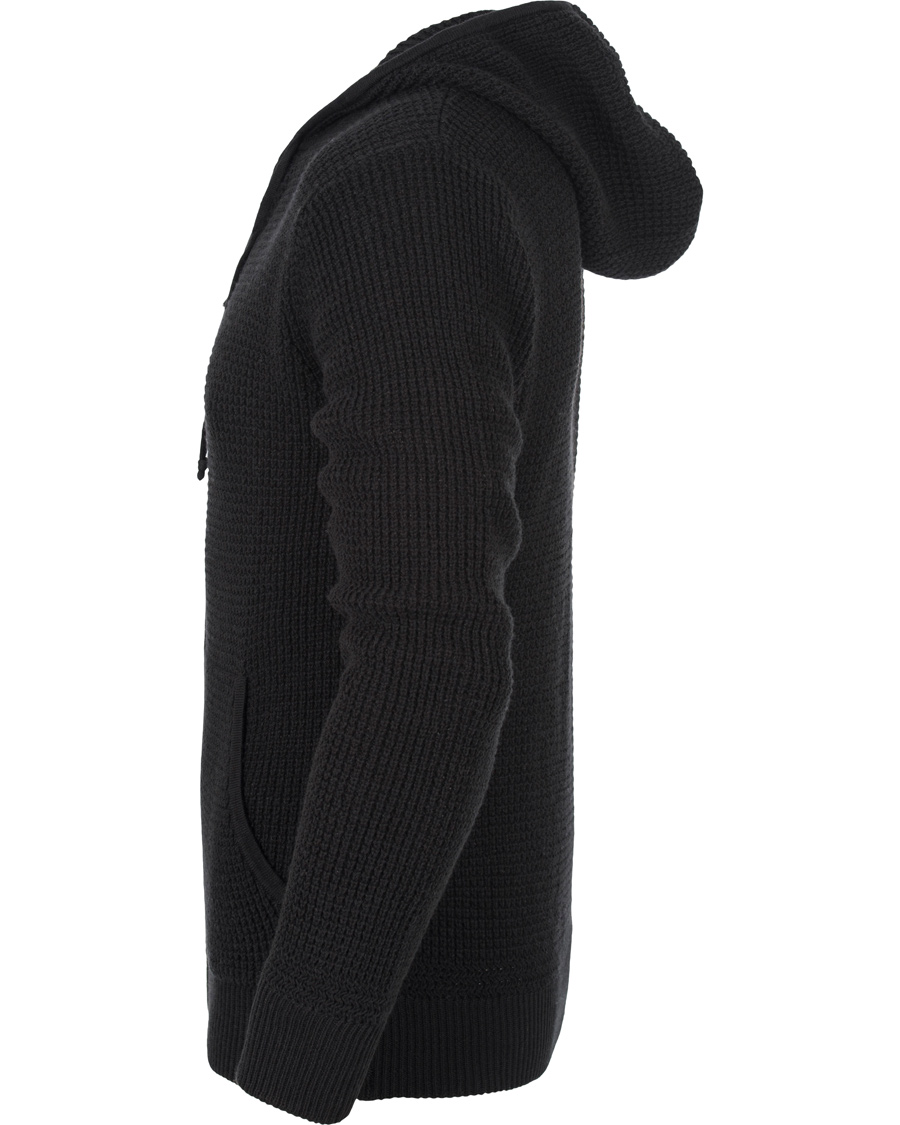 Herre | Gensere | Polo Ralph Lauren | Cotton/Cashmere Stone Washed Hoodie Polo Black