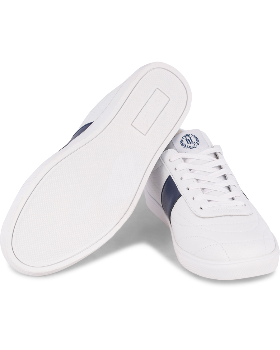 Herre | Henri Lloyd Wimbledon Trainer Sneaker White/Navy | Henri-Lloyd | Henri Lloyd Wimbledon Trainer Sneaker White/Navy
