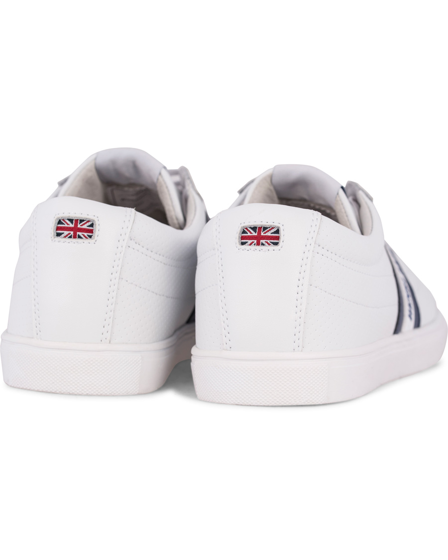 Herre | Henri Lloyd Wimbledon Trainer Sneaker White/Navy | Henri-Lloyd | Henri Lloyd Wimbledon Trainer Sneaker White/Navy