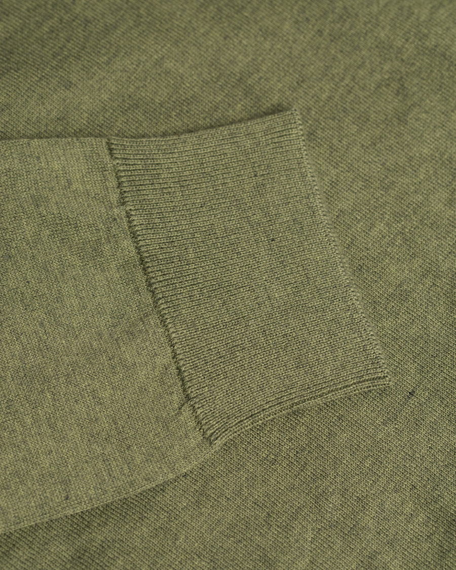 Herre | Gensere | John Smedley | Luke Slim Fit Sea Island Cotton Pullover Tyrolean Green