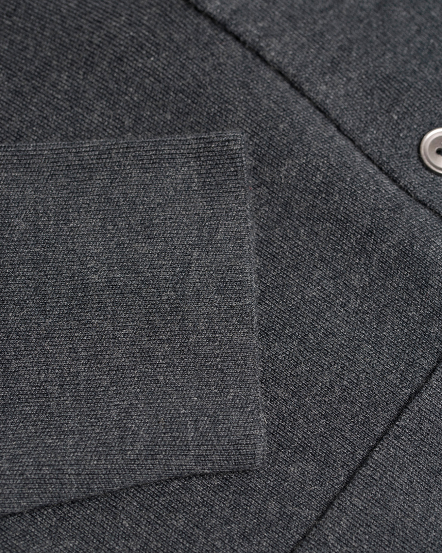 Herre | Gensere | John Smedley | Oxland Wool Blazer Charcoal