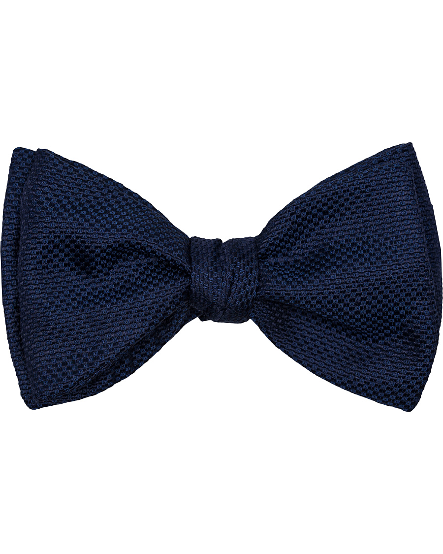 Herre | Eton Structure Self Bowtie Blue | Eton | Structure Self Bowtie Blue