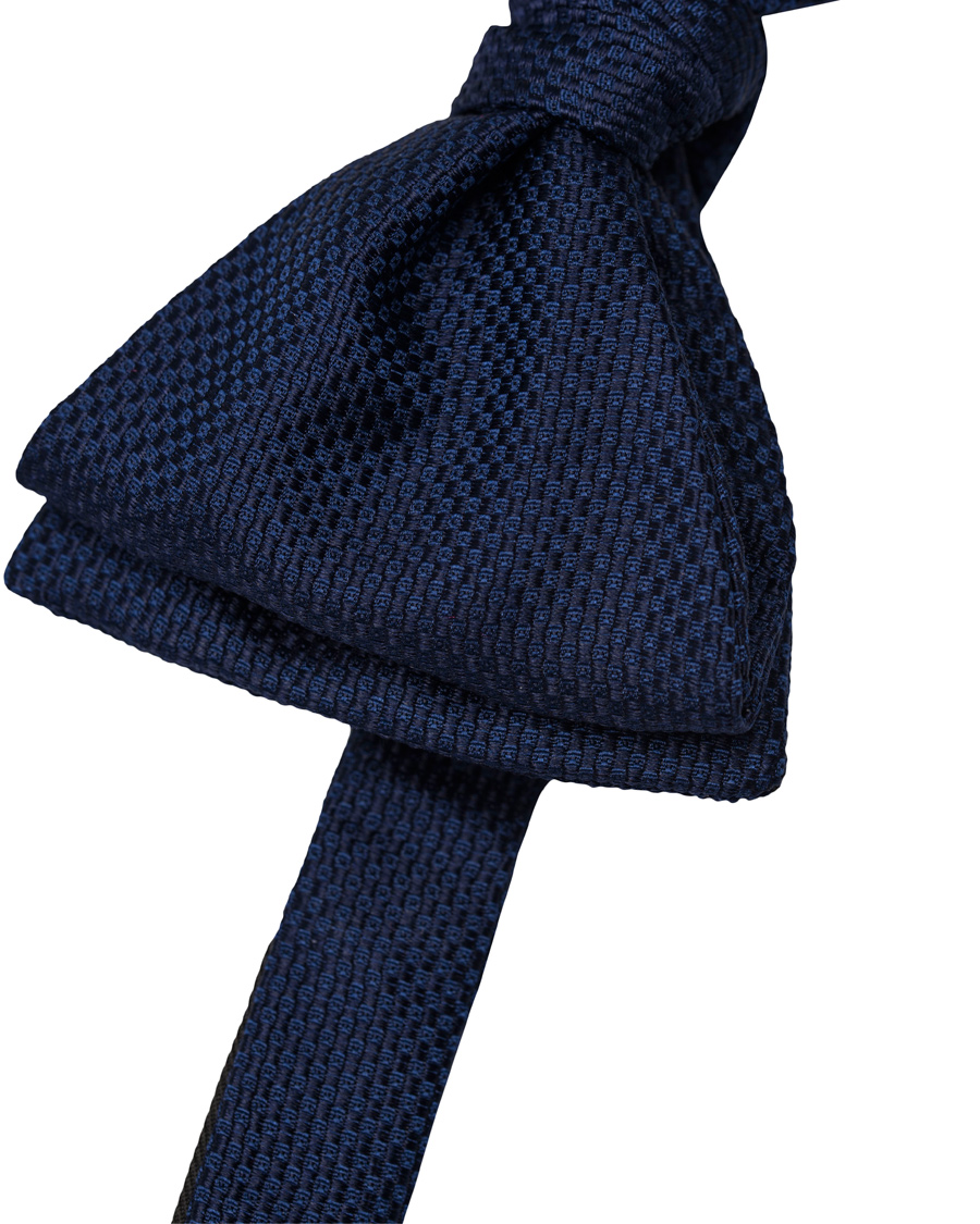 Herre | Eton Structure Self Bowtie Blue | Eton | Structure Self Bowtie Blue