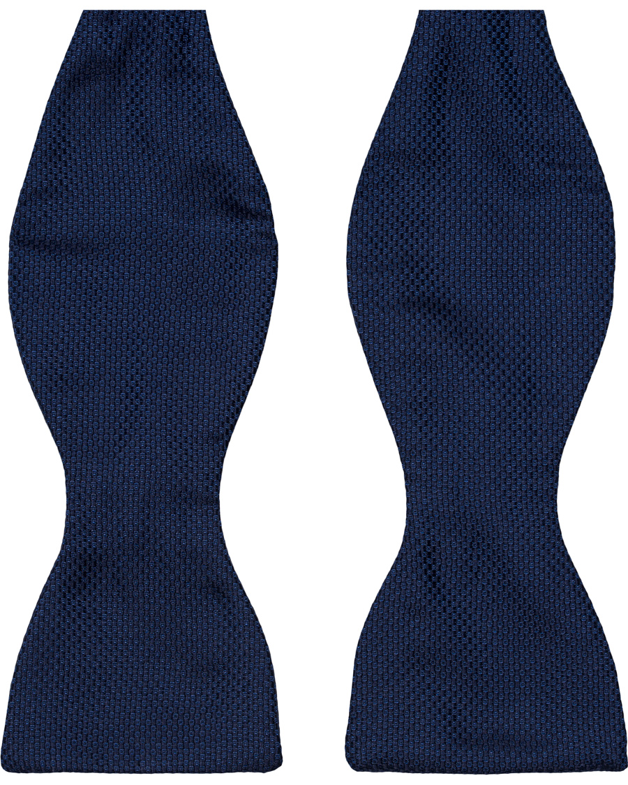 Herre | Eton Structure Self Bowtie Blue | Eton | Structure Self Bowtie Blue
