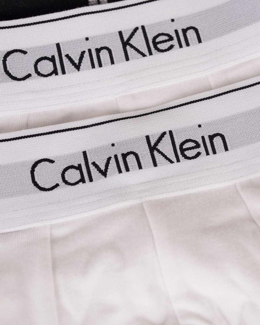 Herre | Undertøy | Calvin Klein | Modern Cotton Stretch Trunk 2-Pack White