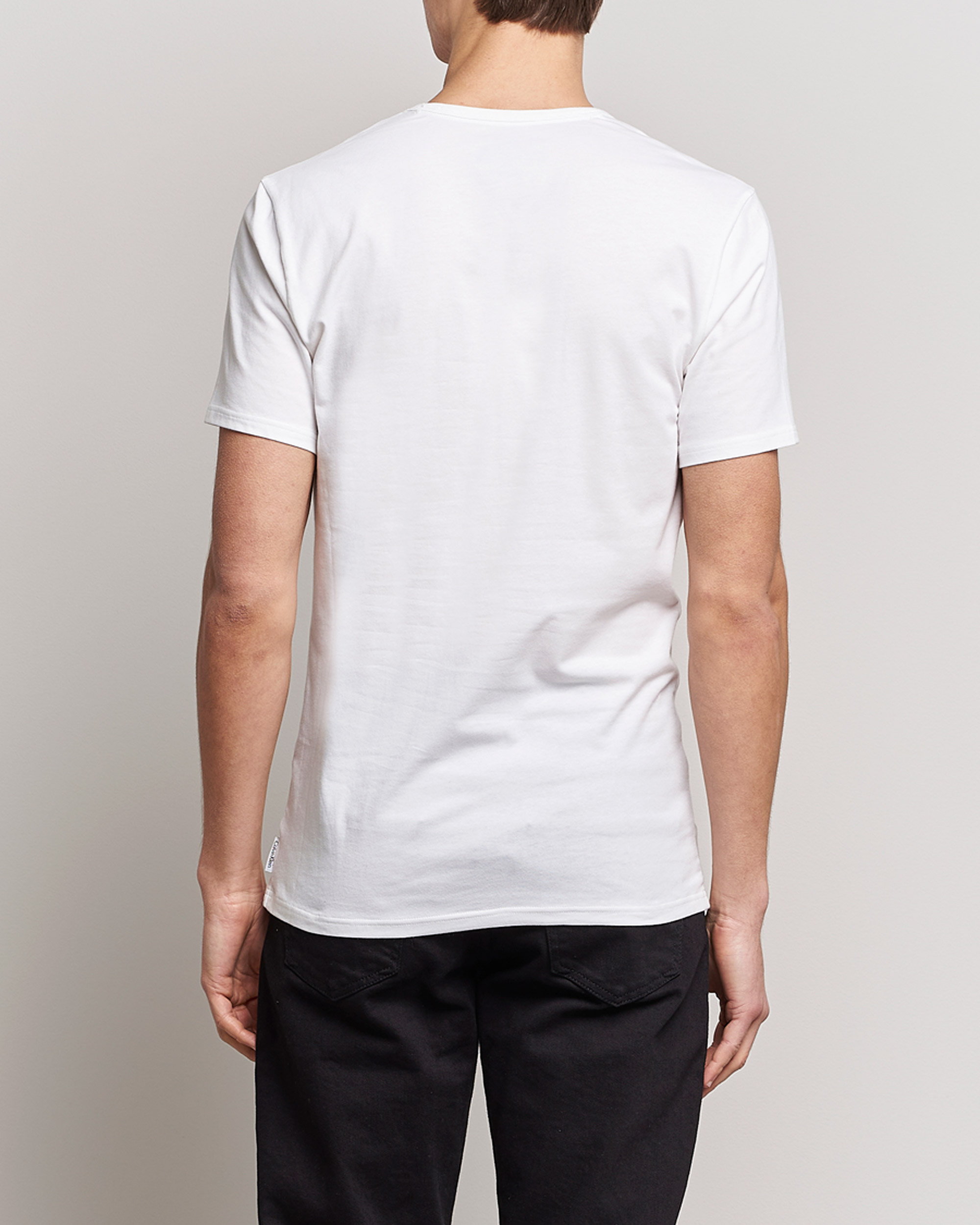 Herre | Flerpakning | Calvin Klein | Cotton V-Neck Tee 2-Pack White