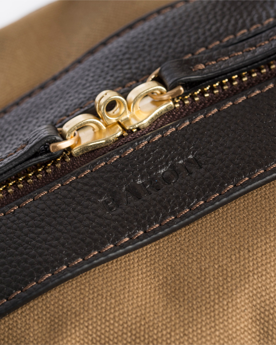 Herre | Baron Travel Bag Khaki Canvas | Baron | Travel Bag Khaki Canvas