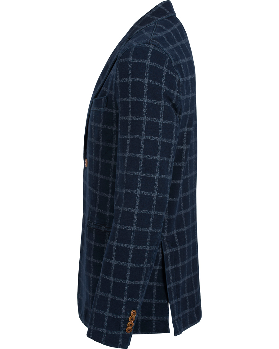 Herre | Dressjakker | Circolo 1901 | Jersey Check Club Blazer Indigo