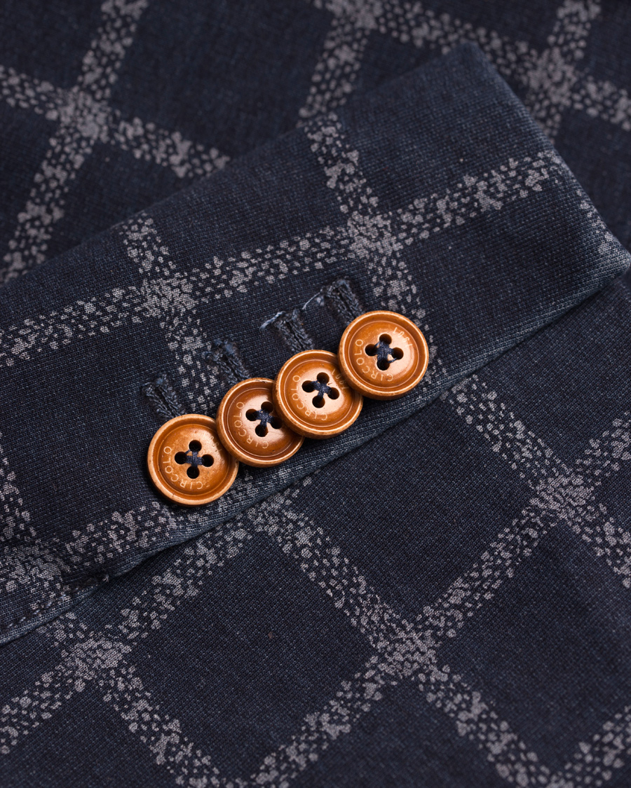 Herre | Dressjakker | Circolo 1901 | Jersey Check Club Blazer Indigo