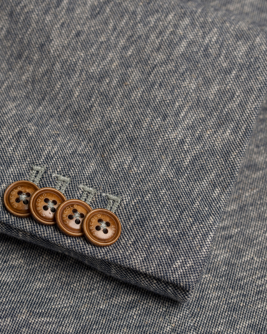 Herre | Dressjakker | Circolo 1901 | Jersey Patch Pocket Blazer Jeans Grey
