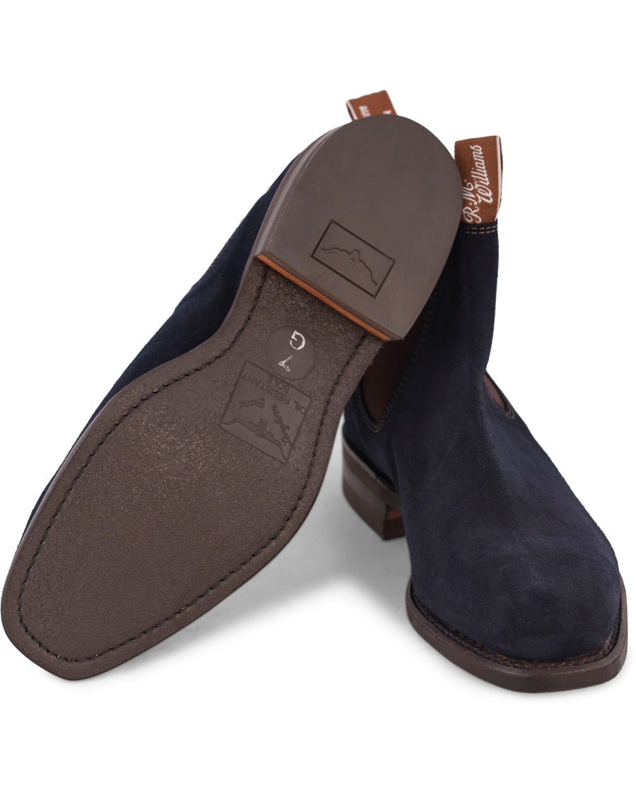 Herre | R.M.Williams Blaxland G Boot Suede Universe Navy | R.M.Williams | Blaxland G Boot Suede Universe Navy