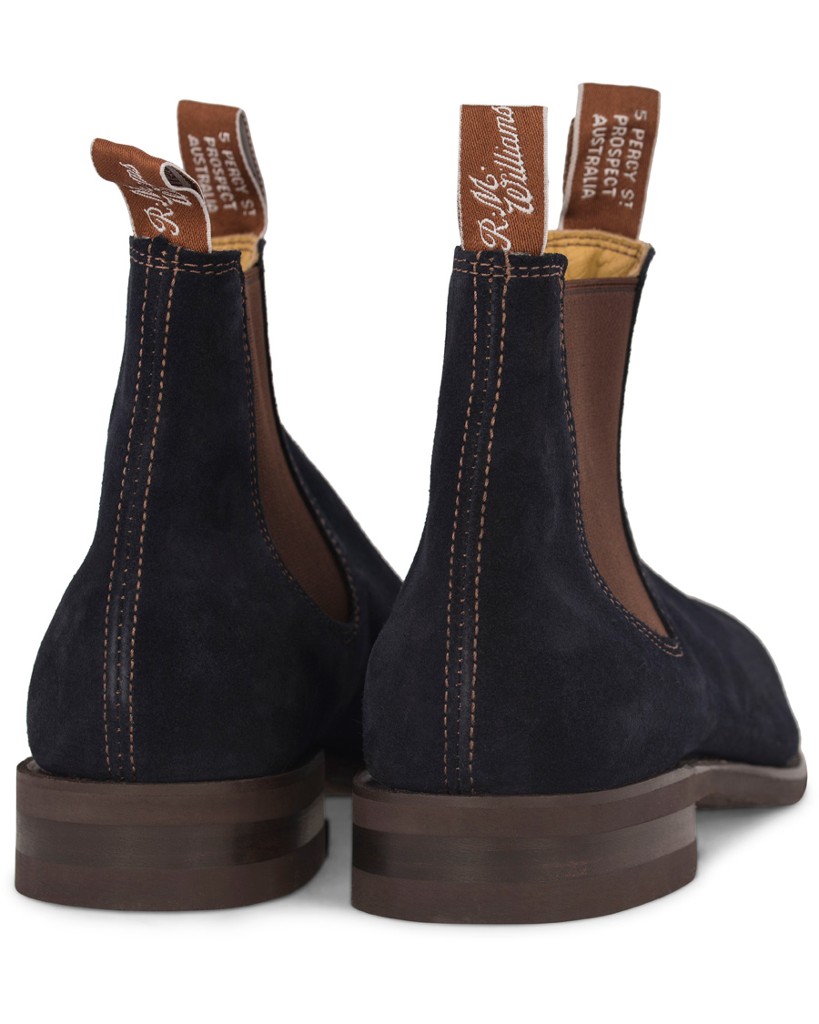 Herre | R.M.Williams Blaxland G Boot Suede Universe Navy | R.M.Williams | Blaxland G Boot Suede Universe Navy