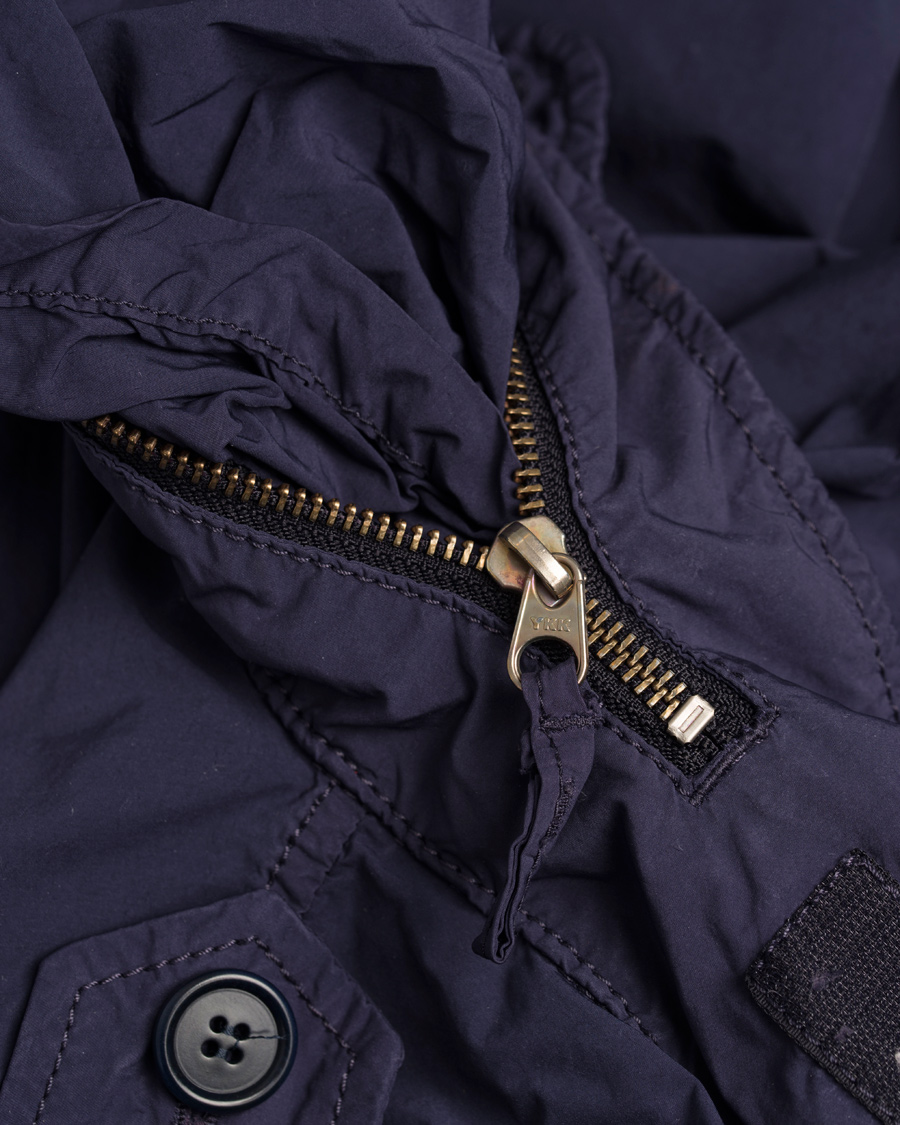 Herre | Jakker | Aspesi | Field 65-Replica Jacket Deep Blue