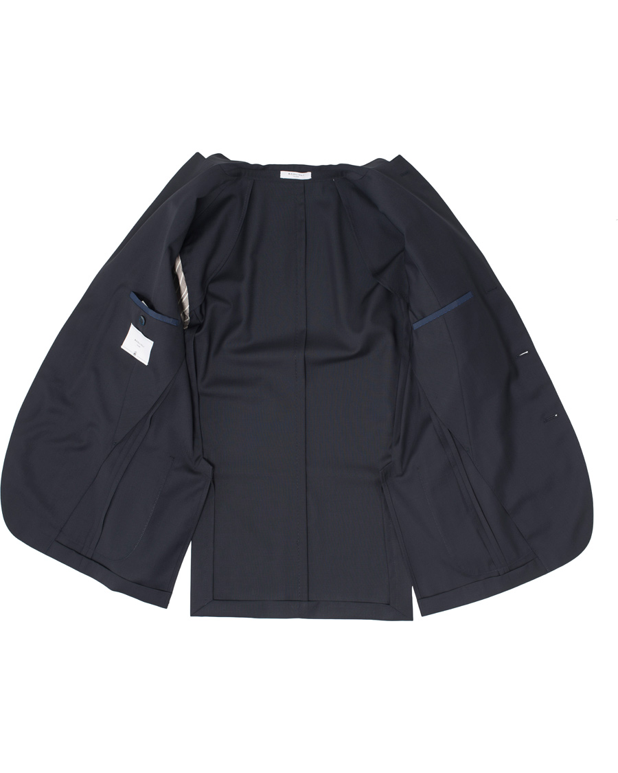Herre | Dresser | Boglioli | Dover Patch Pocket Wool Suit Navy