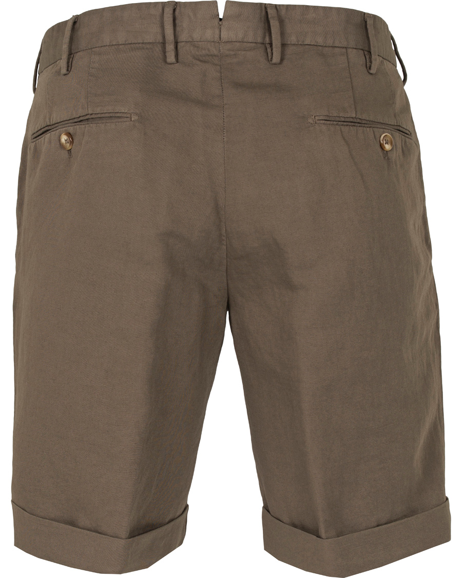 Herre | Shorts | Incotex | Chinolino Shorts Khaki Green