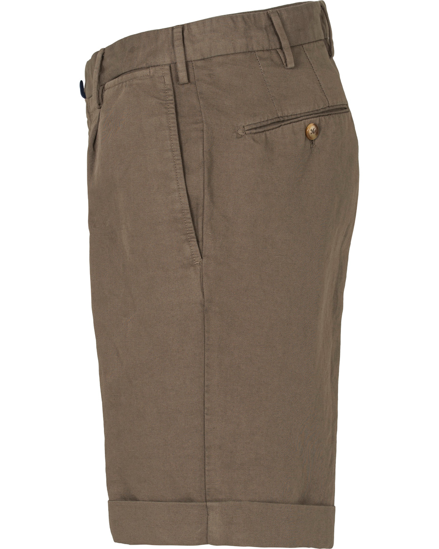 Herre | Shorts | Incotex | Chinolino Shorts Khaki Green