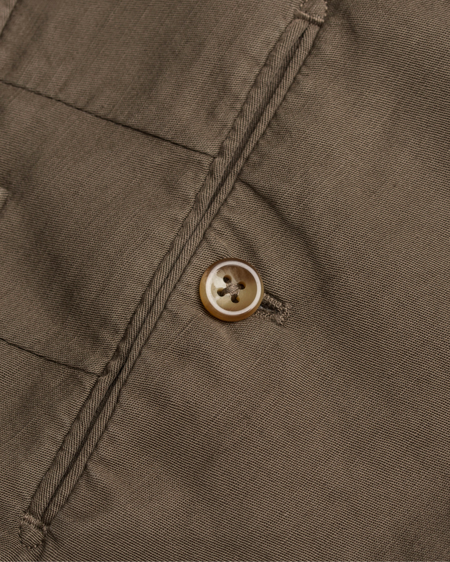 Herre | Shorts | Incotex | Chinolino Shorts Khaki Green