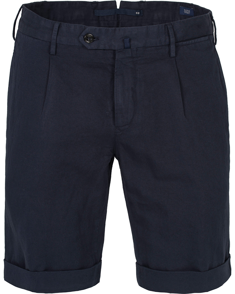 Herre | Shorts | Incotex | Chinolino Shorts Navy