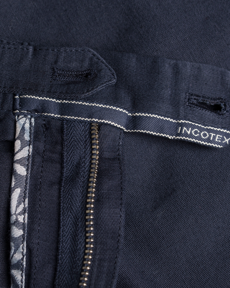 Herre | Shorts | Incotex | Chinolino Shorts Navy