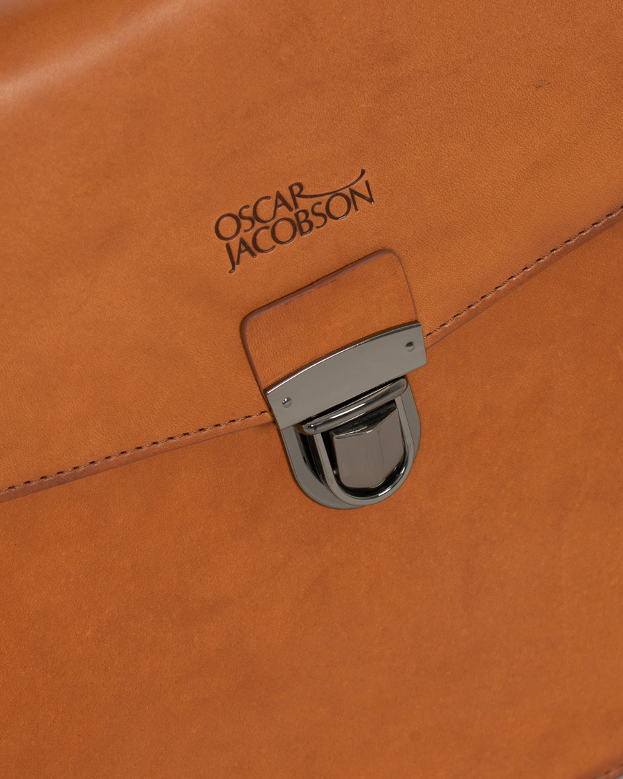 Herre | Oscar Jacobson Leather Briefcase 13'' | Oscar Jacobson | Leather Briefcase 13''