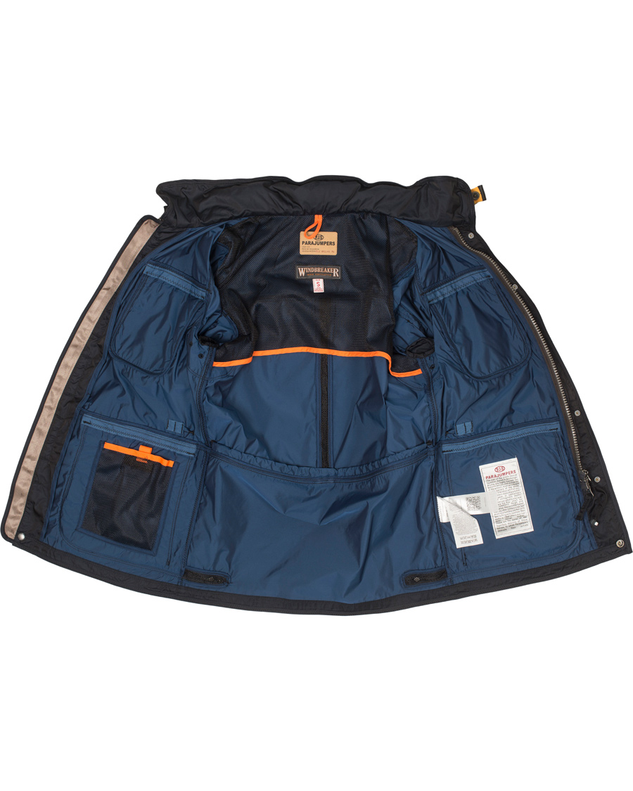 Herre | Jakker | Parajumpers | Desert Windbreaker Jacket Navy