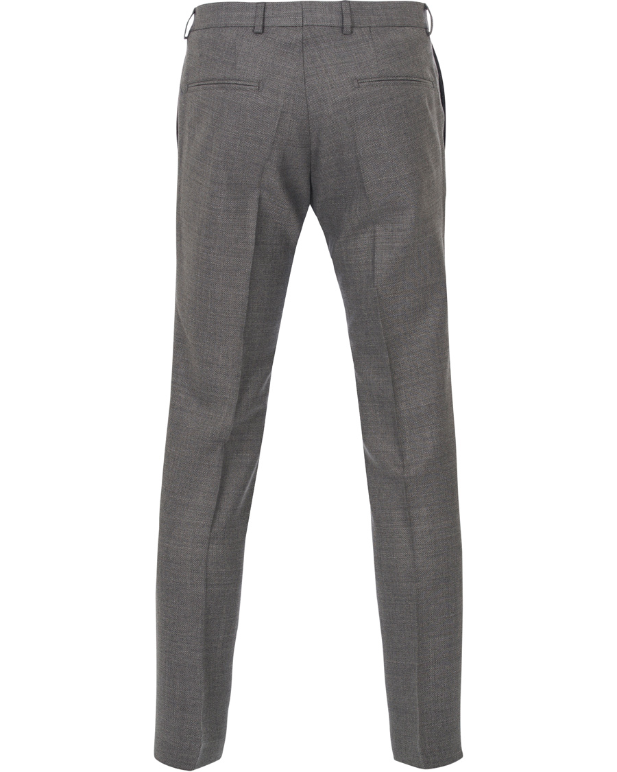 Herre | Bukser | Oscar Jacobson | Damien Wool Trousers Grey