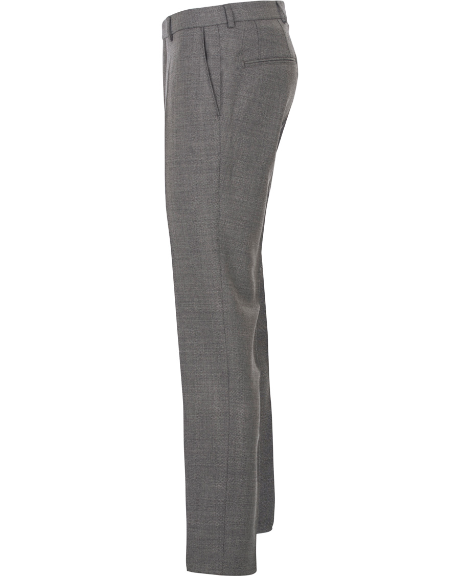 Herre | Bukser | Oscar Jacobson | Damien Wool Trousers Grey