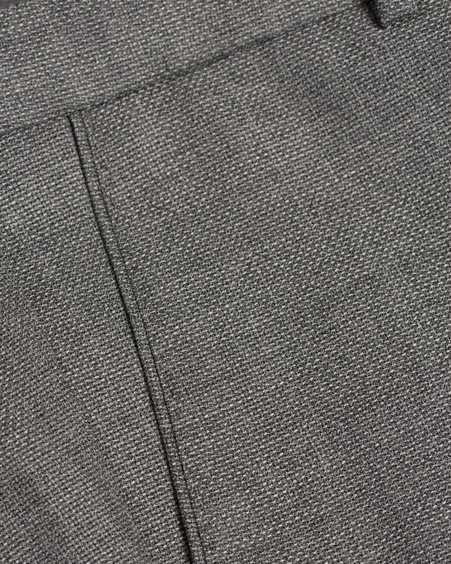Herre | Bukser | Oscar Jacobson | Damien Wool Trousers Grey