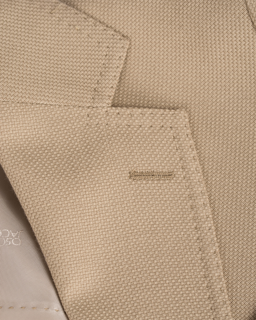 Herre | Dressjakker | Oscar Jacobson | Errold Wool/Cotton Blazer Cream