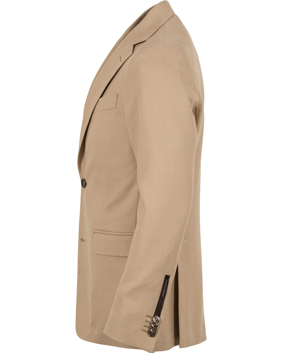 Herre | Dressjakker | Oscar Jacobson | Errold Wool/Cotton Blazer Cream