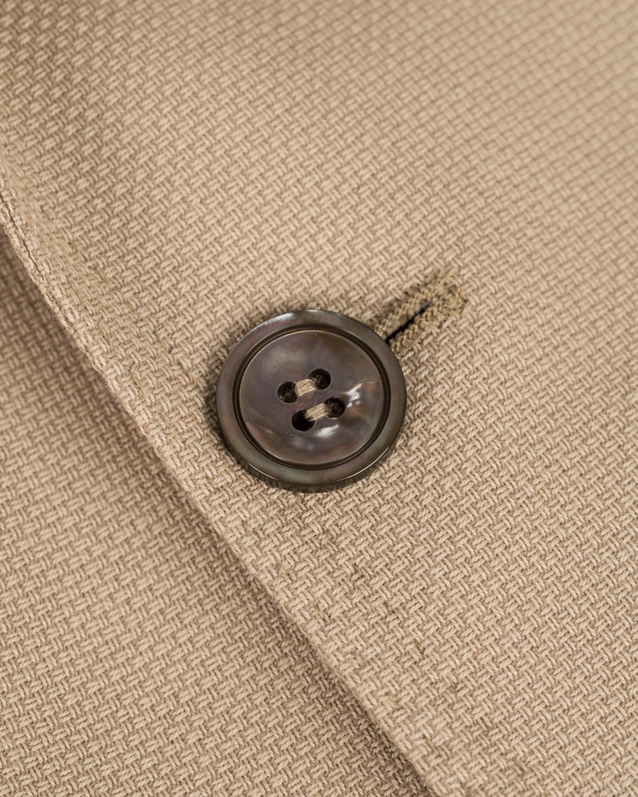 Herre | Dressjakker | Oscar Jacobson | Errold Wool/Cotton Blazer Cream