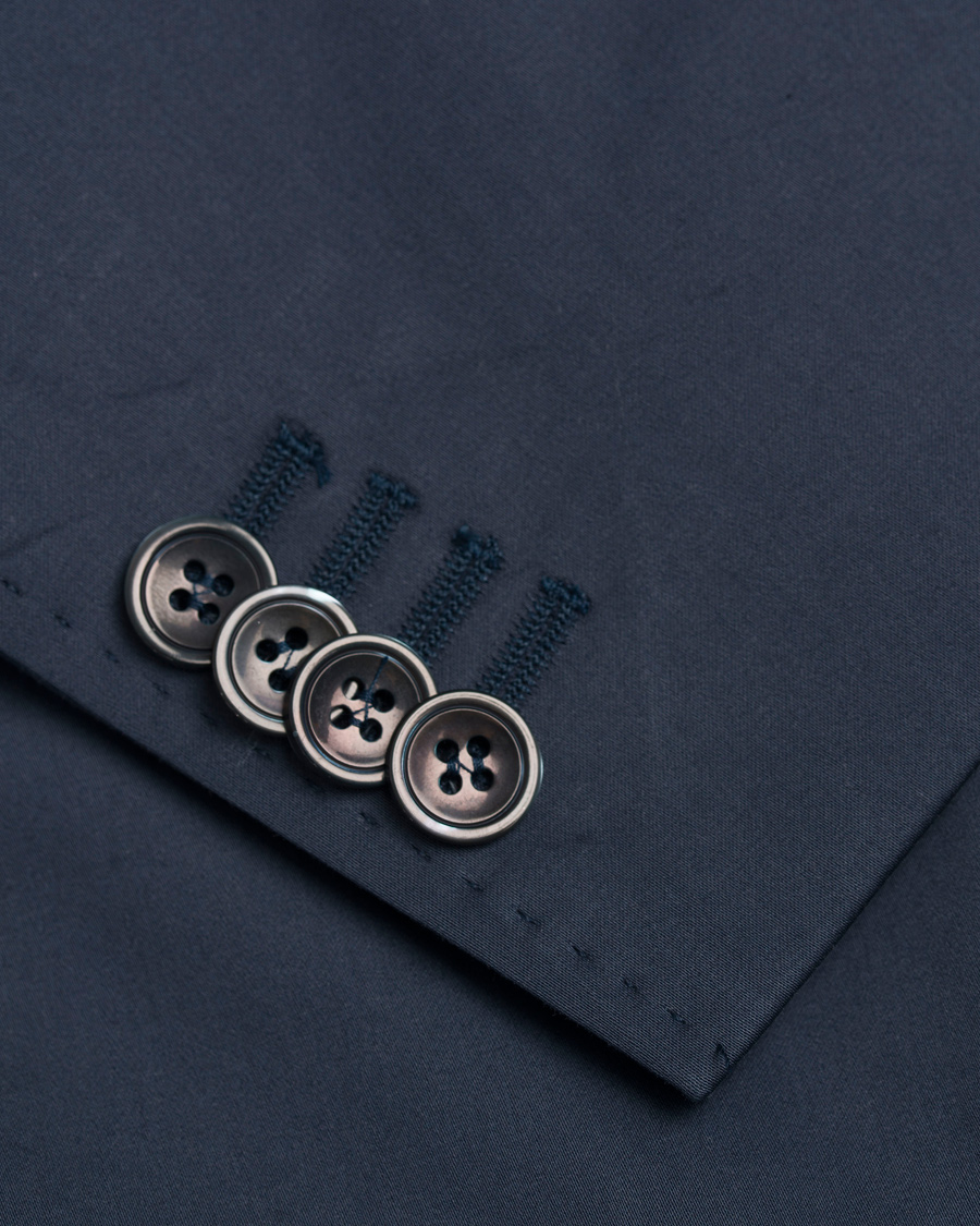 Herre | Dresser | Oscar Jacobson | Fellow Cotton Suit Navy
