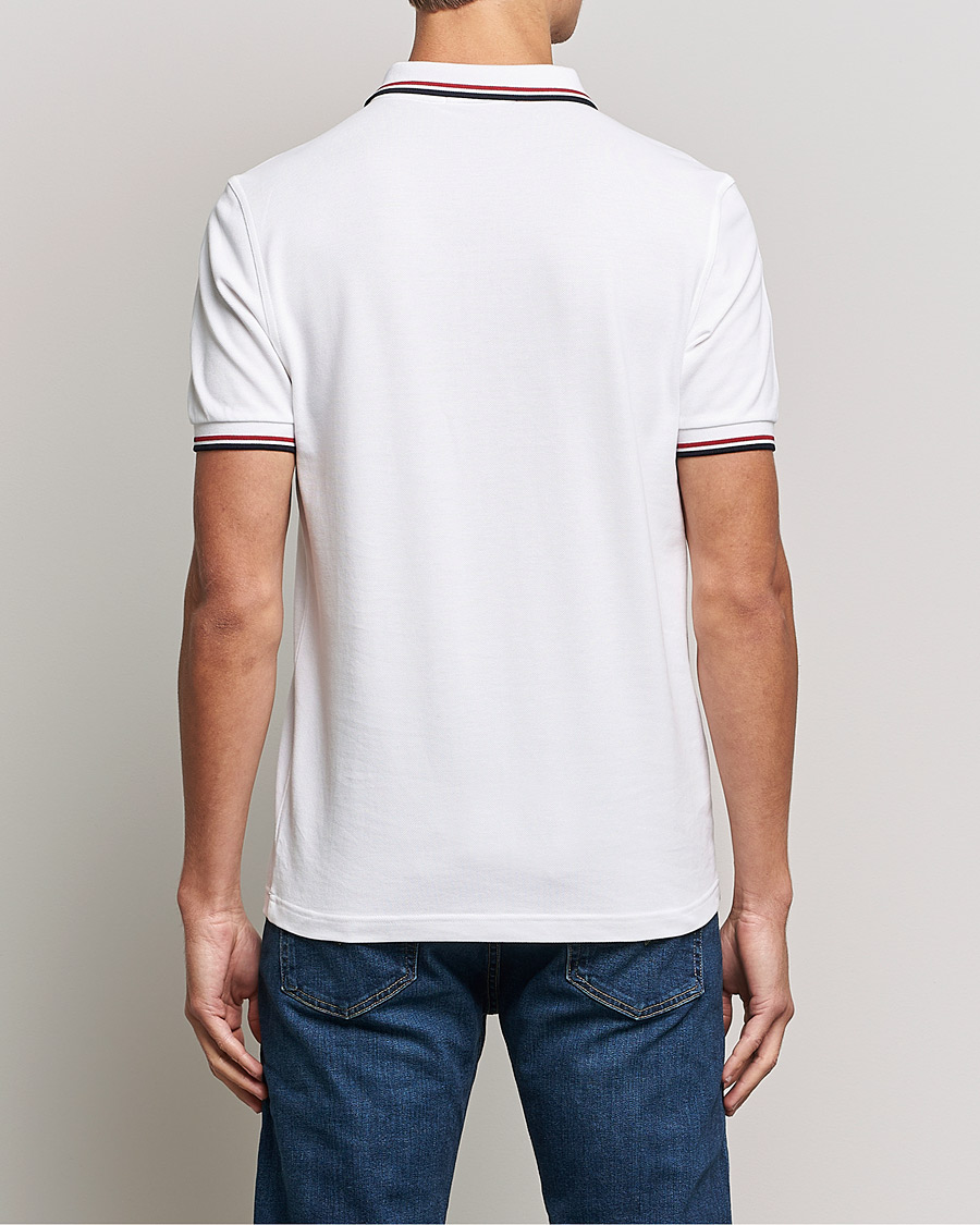 Herre | Pikéer | Fred Perry | Twin Tipped Polo Shirt White