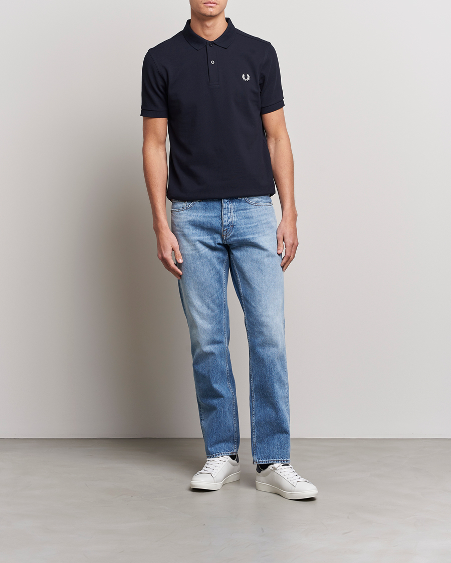 Herre | Pikéer | Fred Perry | Plain Polo Navy
