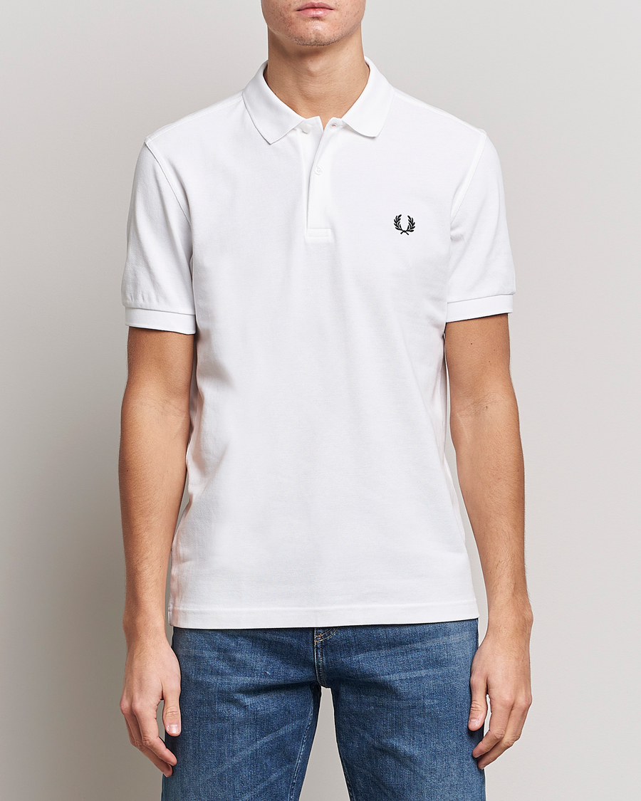 Herre | Avdelinger | Fred Perry | Plain Polo White