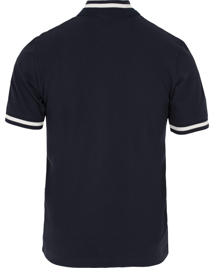 Herre | Pikéer | Fred Perry Reissues | Made in England Single Tip Polo Navy/Snow