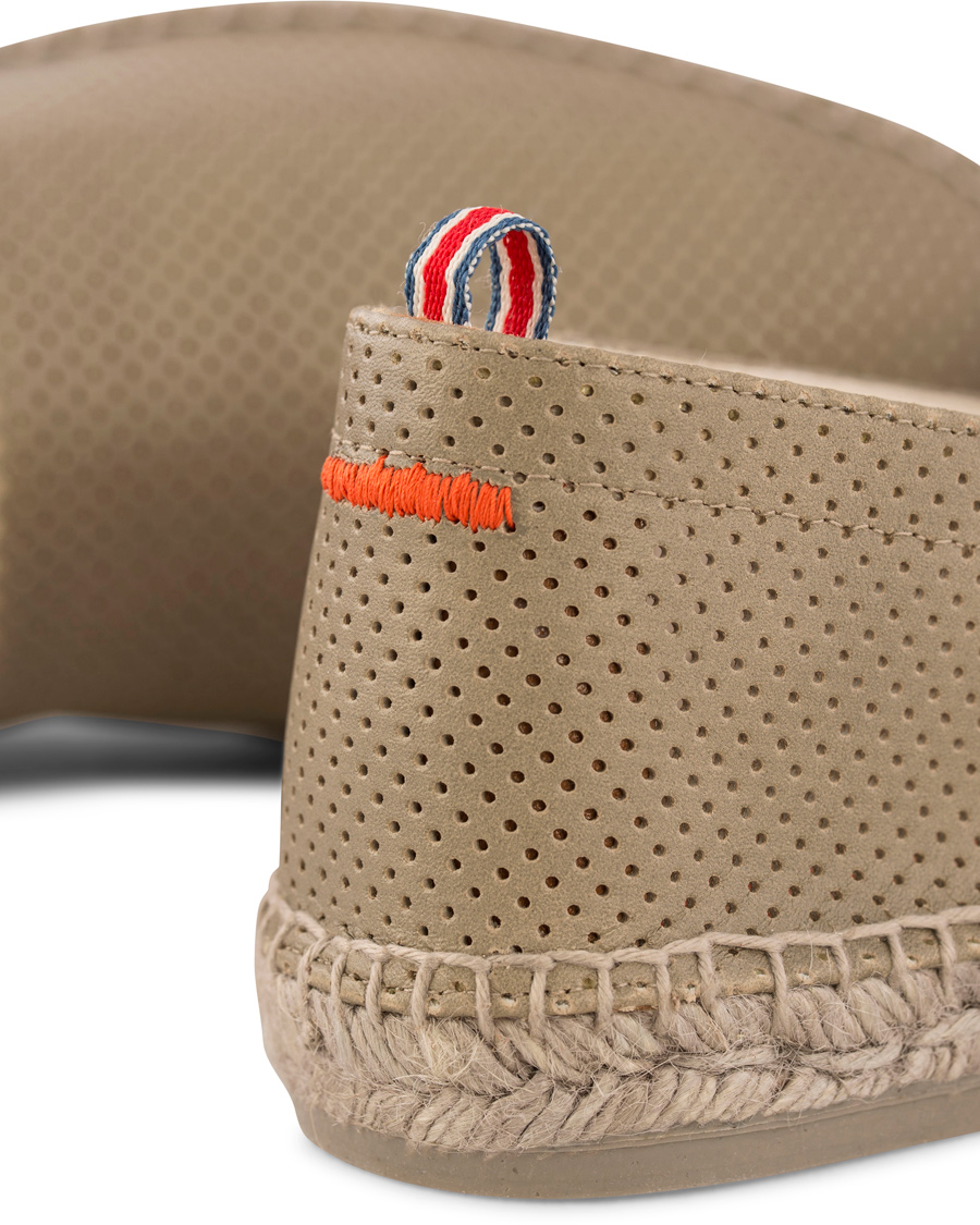 Herre | Castañer Pablo Perforated Nappa Leather Espadrilles Piedra | Castañer | Pablo Perforated Nappa Leather Espadrilles Piedra