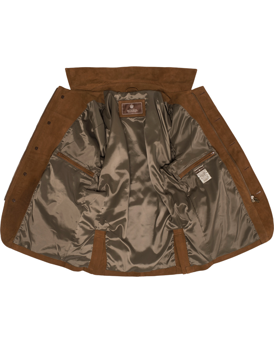 Herre | Jakker | Morris Heritage | Suede Millard Jacket Camel