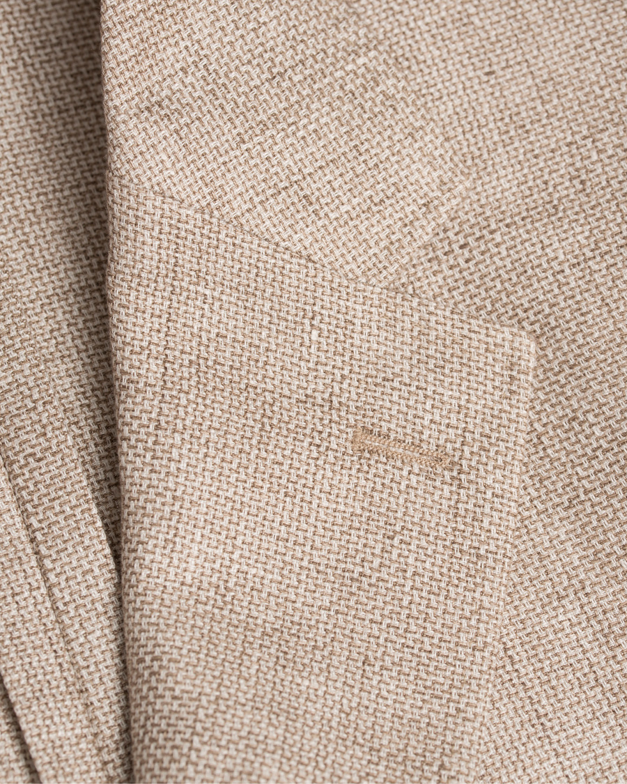 Herre | Dressjakker | Morris Heritage | Edward Structure Linen Blazer Khaki