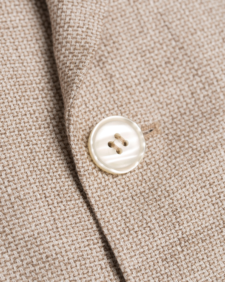 Herre | Dressjakker | Morris Heritage | Edward Structure Linen Blazer Khaki