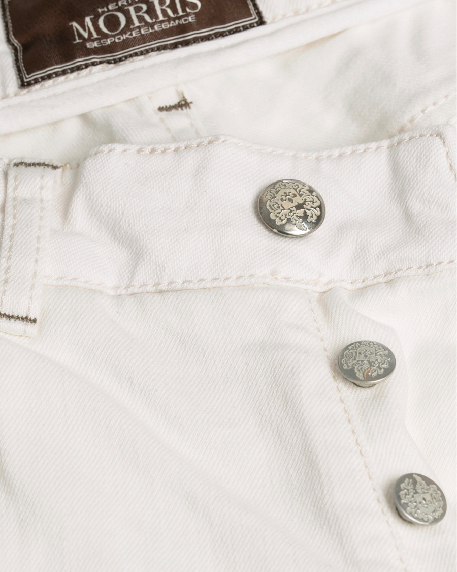 Herre | Jeans | Morris Heritage | Raw Jeans Off White