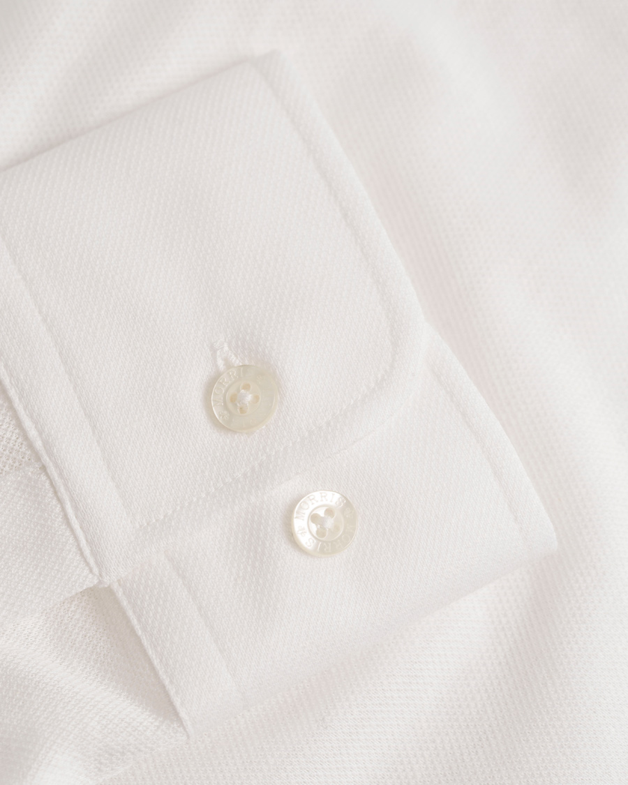 Herre | Skjorter | Morris Heritage | Bond Jersey Shirt White