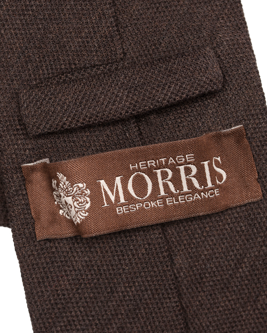 Herre | Morris Heritage Parma 8 cm Tie Brown | Morris Heritage | Parma 8 cm Tie Brown
