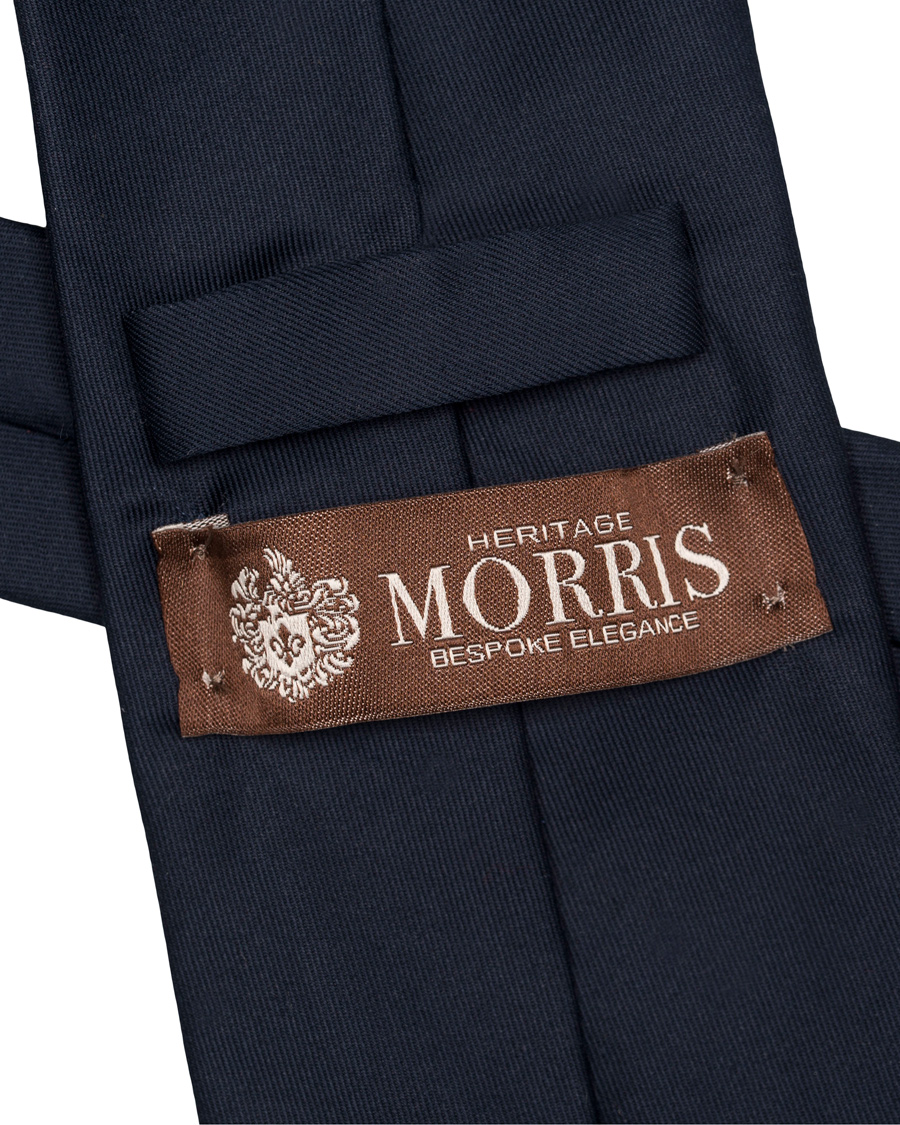 Herre | Morris Heritage Venedig 8 cm Tie Navy | Morris Heritage | Venedig 8 cm Tie Navy