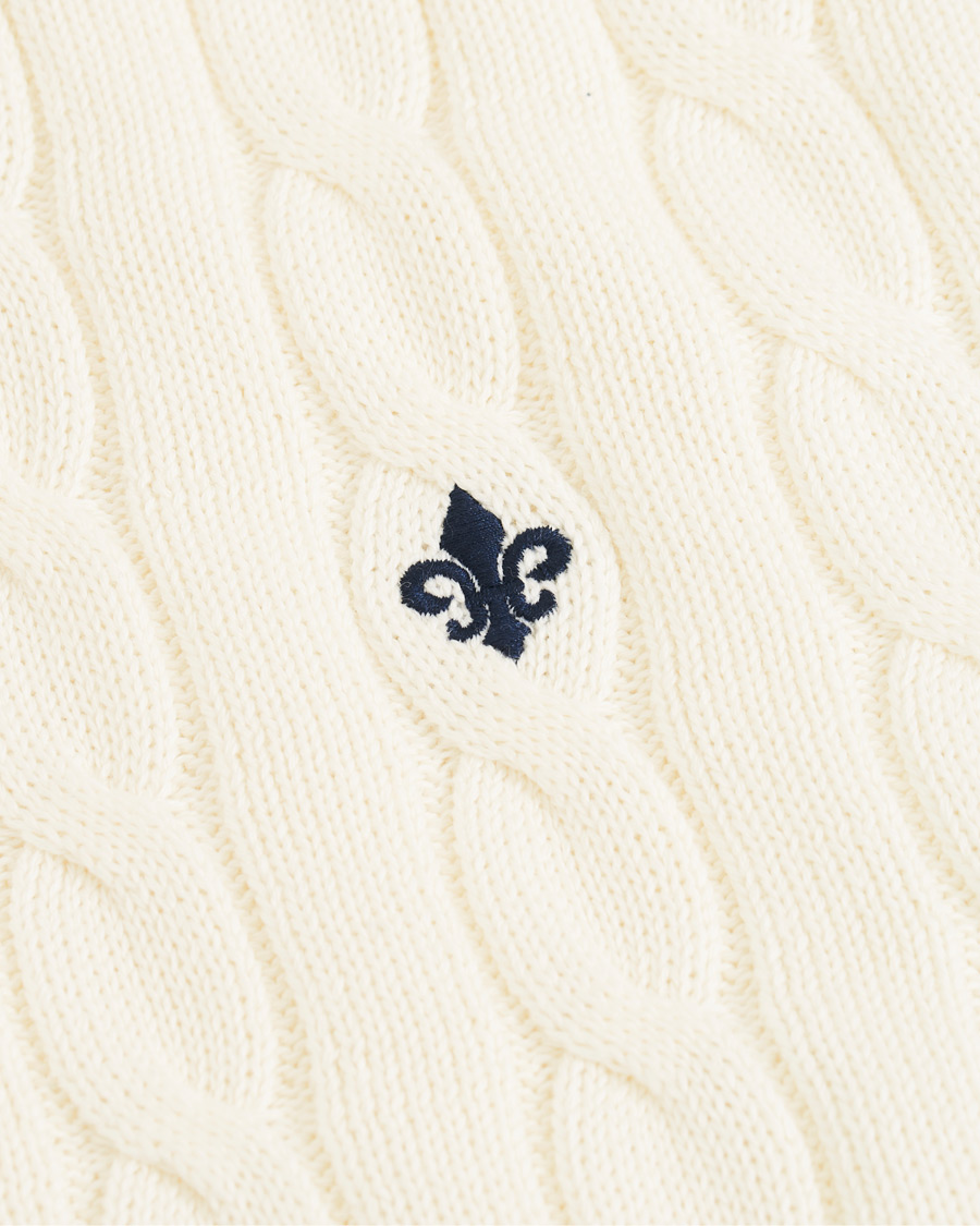 Herre | Gensere | Morris | Pima Cotton Cable Off White