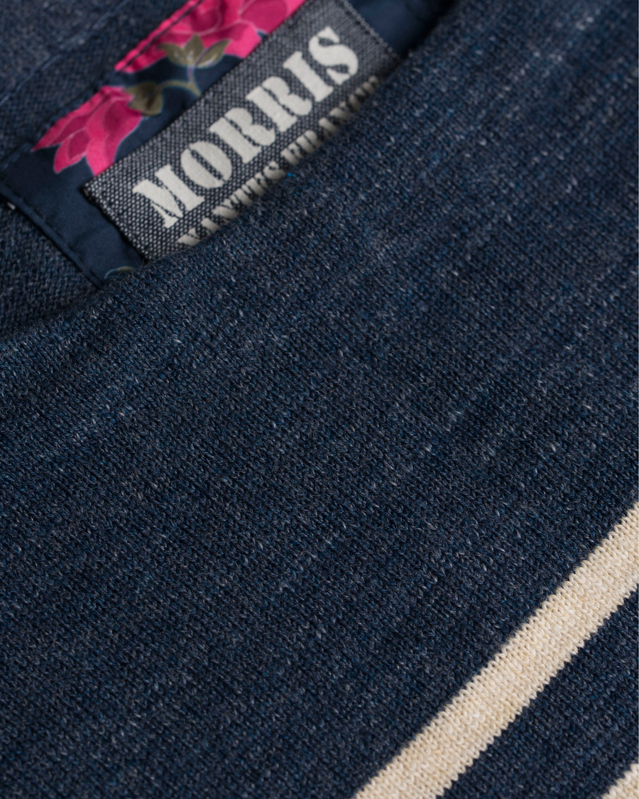 Herre | Gensere | Morris | Nantes Stripe Knit Blue