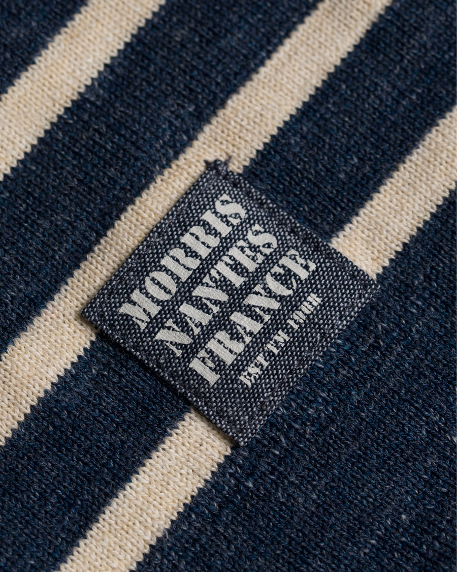Herre | Gensere | Morris | Nantes Stripe Knit Blue