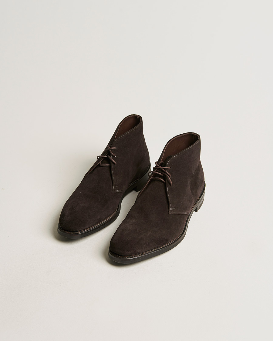 Herre | Loake 1880 | Loake 1880 | Pimlico Chukka Boot Dark Brown Suede